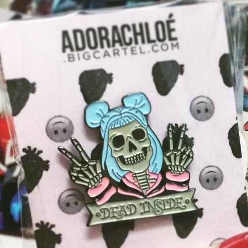 Dead Inside - Enamel Pin 